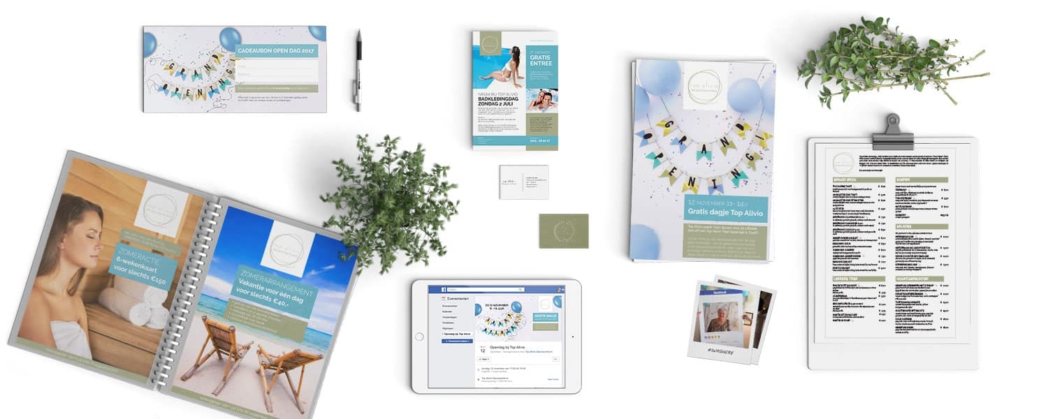 Top Alivio - herpositioneren en rebranding saunacentrum naar feelgood spa Top Alivio - herpositioneren en rebranding saunacentrum naar feelgood spa