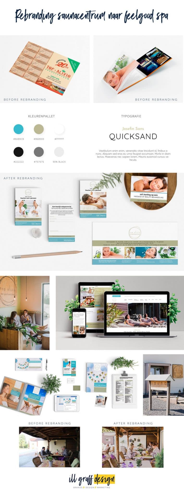 Top Alivio - herpositioneren en rebranding saunacentrum naar feelgood spa Top Alivio - herpositioneren en rebranding saunacentrum naar feelgood spa