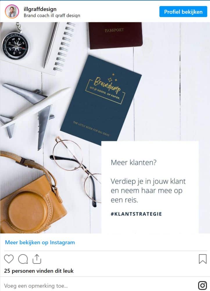 Opstellen van de customer journey