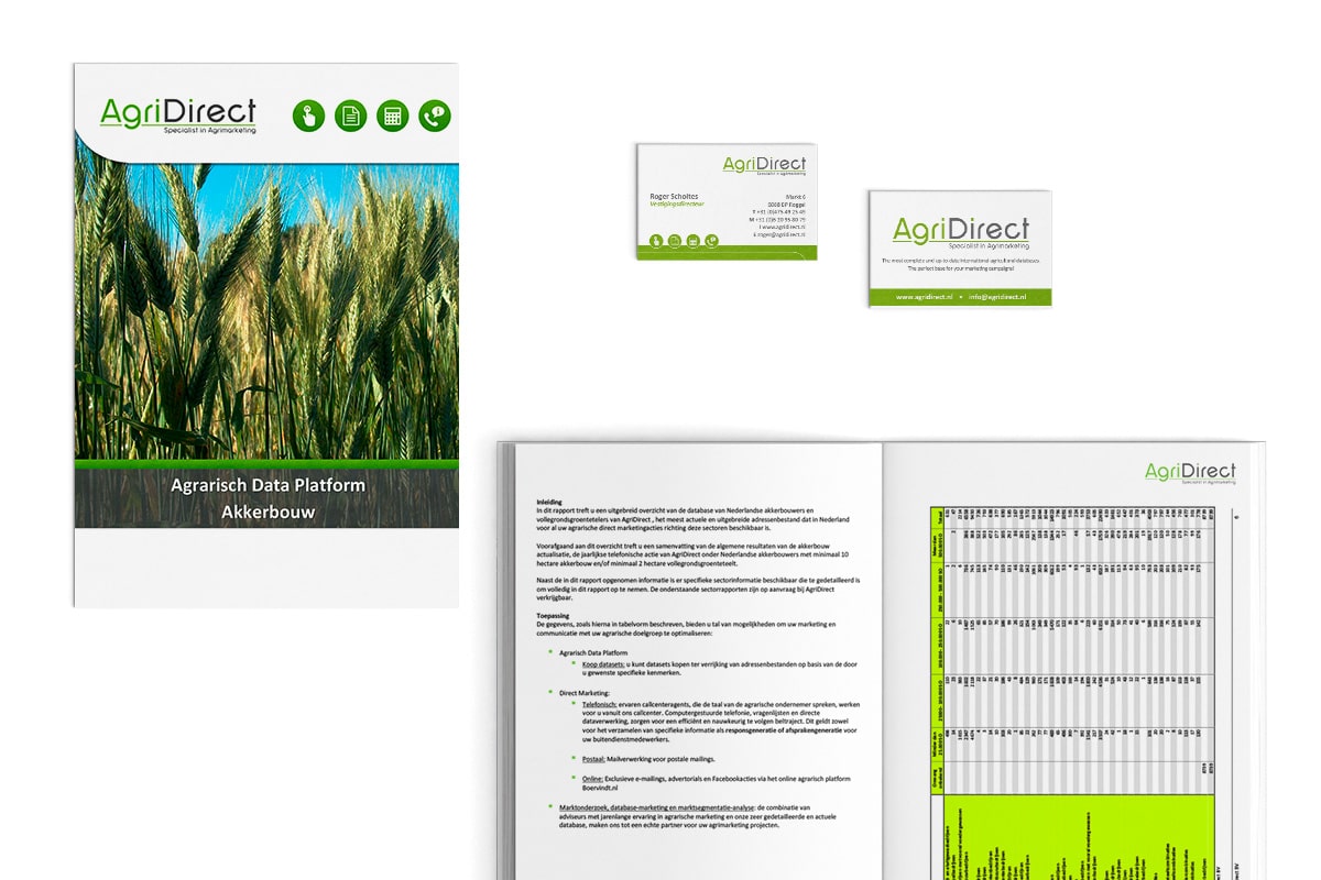 Oude huisstijl voor de rebranding