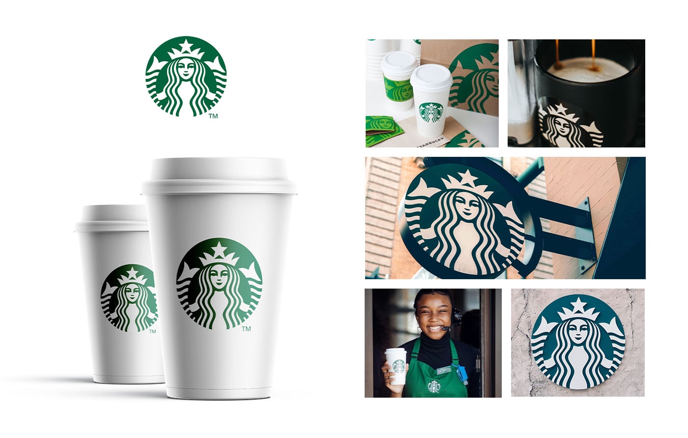 grafische vormgeving voor Starbucks voorbeeld - Meer focus voor je merk en marketing