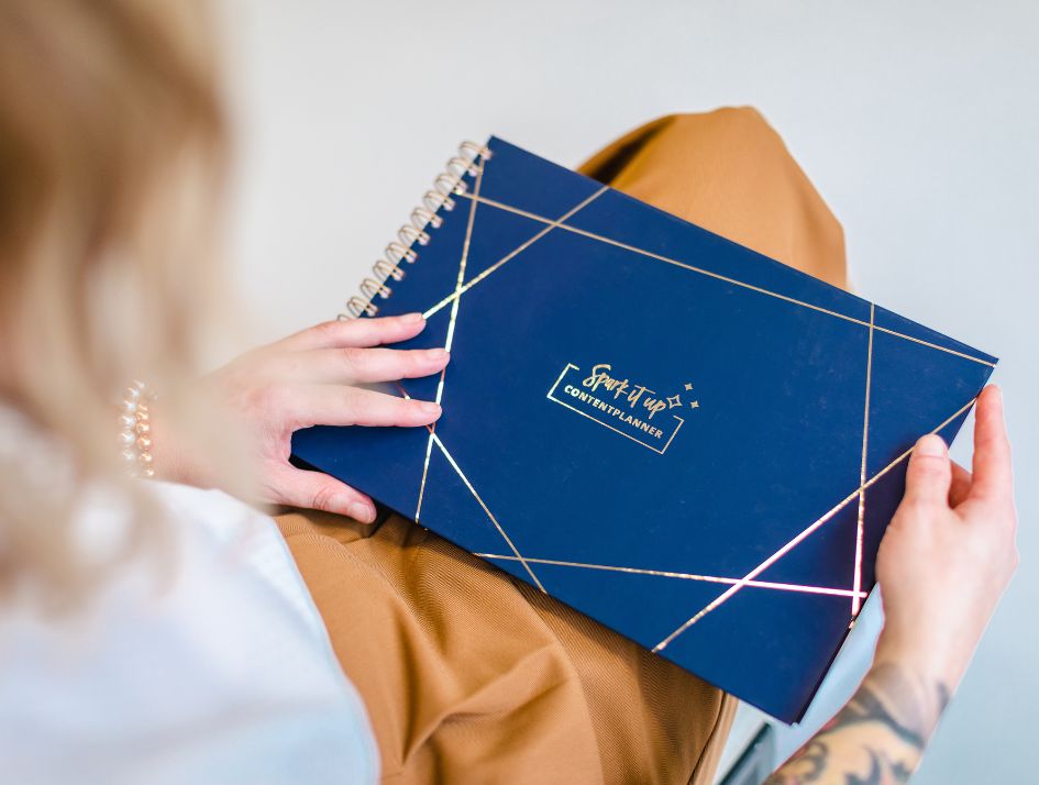 ontwerp voor mijn eigen spark it up contentplanner