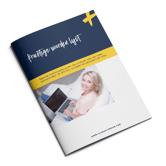 Ebook krachtige woordenlijst voor sterke teksten