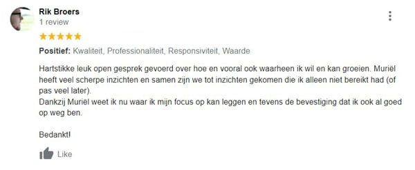 Sparringsessie met startende ondernemer