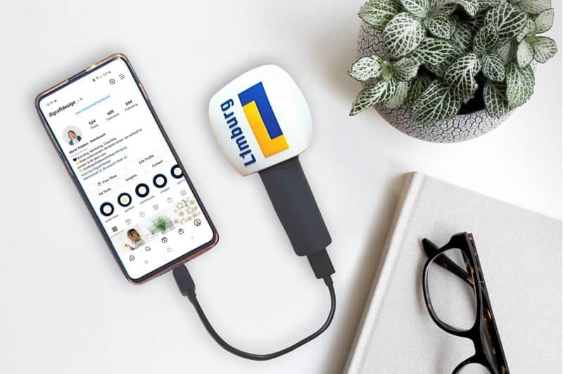 Powerbank van L1 als relatiegeschenk gerekgen voor meer klantenbinding Powerbank van L1 als relatiegeschenk gerekgen voor meer klantenbinding