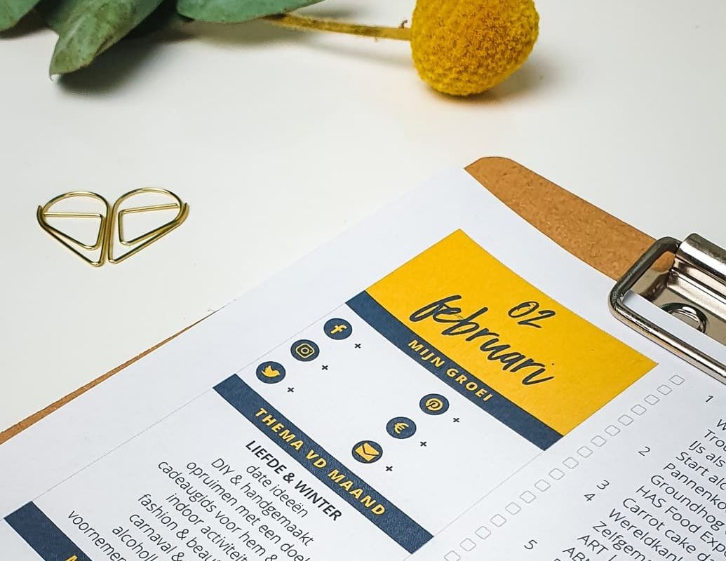 Met de inhaakkalender 2024 kan je de groei van je volgers meten